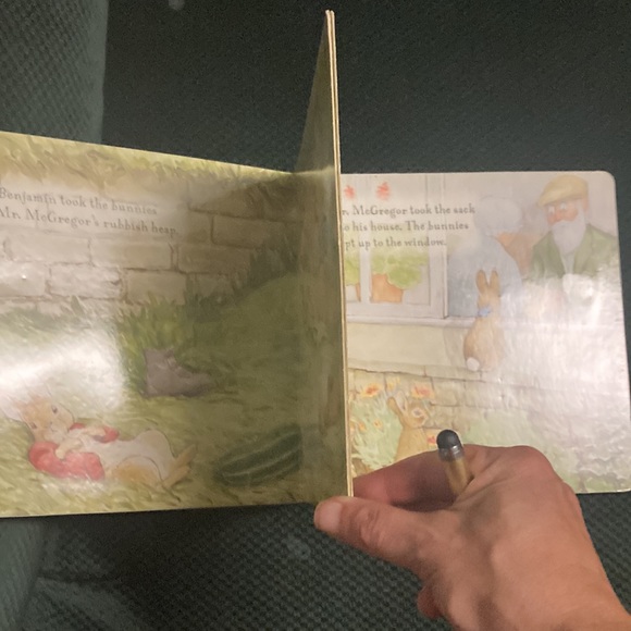 “Peter rabbit and the Flopsy bunnies “ kids sound board book - Picture 14 of 14